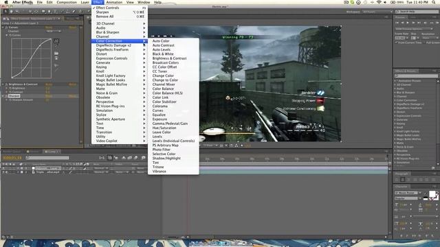 After Effects: CC Without Magic Bullet Looks HD смотреть онлайн
