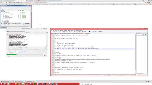 Android Screen on PC (droid@screen 1.1) смотреть онлайн