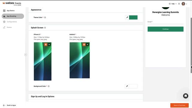 Create a Webex Event Branded App смотреть онлайн