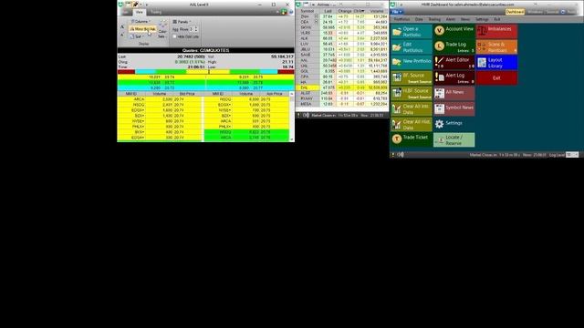 HAMMER How to open a Level II window and activate trading on it смотреть онлайн