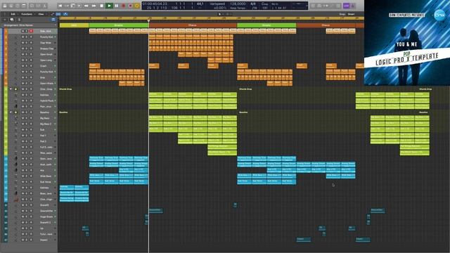 Pop Logic Pro X Template You & Me смотреть онлайн