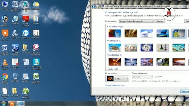 How to change Desktop background wallpaper in Hindi смотреть онлайн