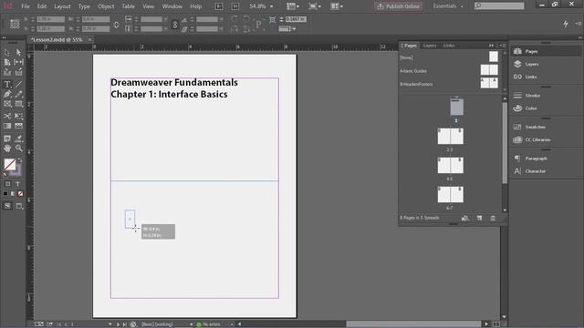 Adobe InDesign Fundamentals - 2015 смотреть онлайн