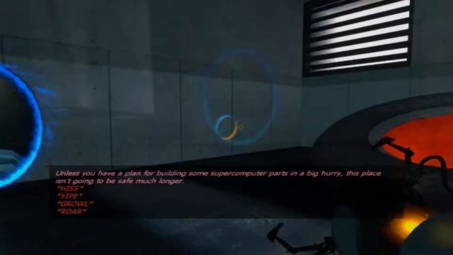 Lets Play Portal part 4 final boss, credits, and new title screen смотреть онлайн