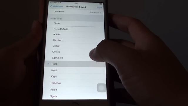 iPhone 6 Plus: How to Change Text Message Notification Ringtone Sound смотреть онлайн
