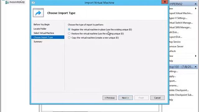 Exporting a VM From a Snapshot While it is Running - Windows Server 2012 R2 Hyper-V смотреть онлайн