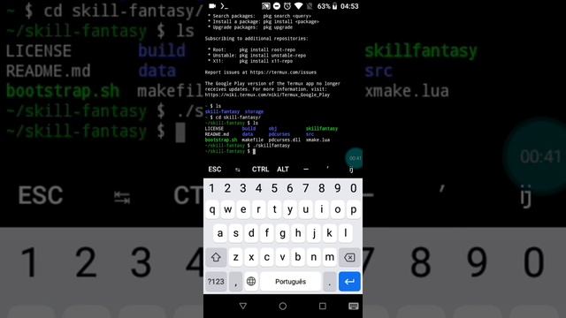 meu jogo c++ ncurses (GitHub na descrição) смотреть онлайн