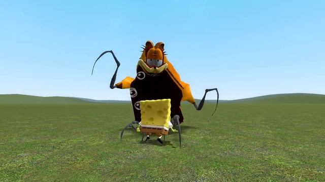 Gorefield VS Spongebob [Garry's Mod] смотреть онлайн