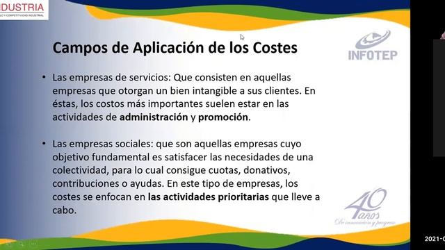 Análisis de Costos de Producción -1 смотреть онлайн
