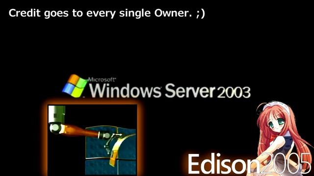 {2011 Style} Microsoft Windows Server 2003 Animation has a Sparta Siemens Remix! смотреть онлайн