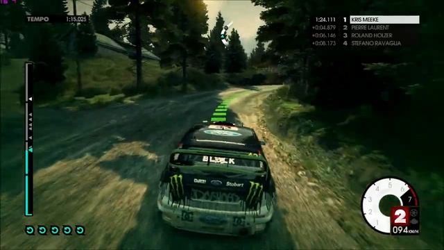 Dirt 3 (pc game) -Finland Rally HD 720p смотреть онлайн