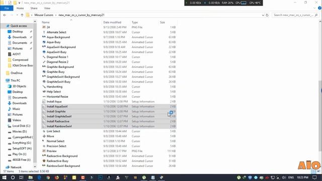 How to Change and install Animated Mouse Cursor Windows 10 смотреть онлайн