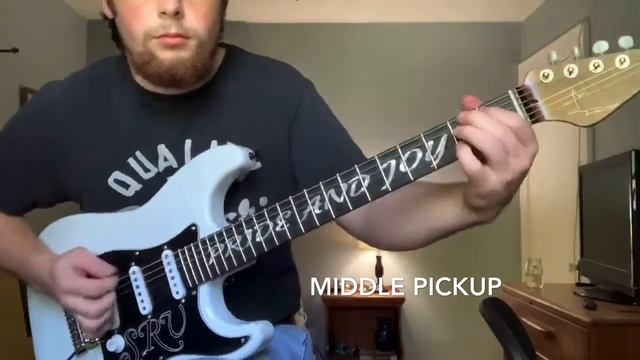 Stevie Ray Vaughan Tribute Guitar (Andrew Robertson Pickups) смотреть онлайн