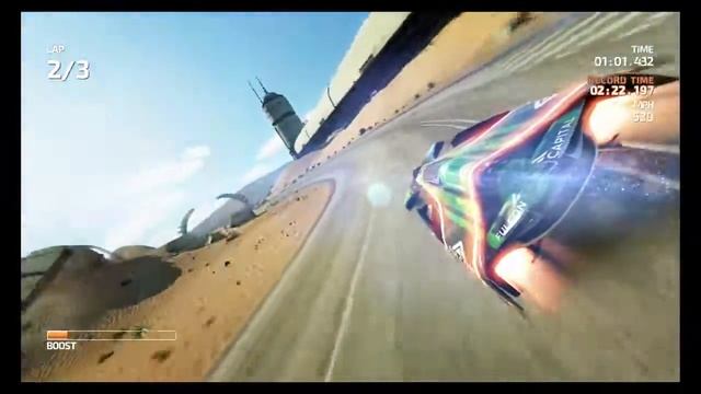 FAST Racing Neo - Time Attack Mode - Sunahara Desert (Subsonic) - 2:14.665 смотреть онлайн