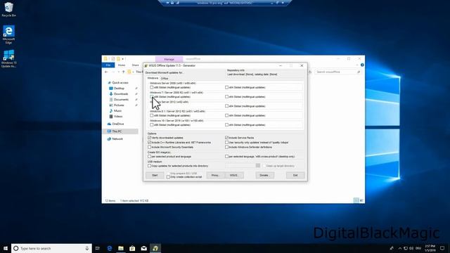 012 WSUS offline updater Windows 7 смотреть онлайн