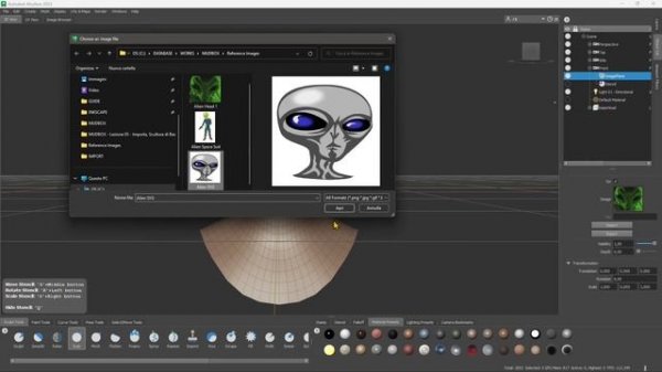 MUDBOX - Lesson 06 - Import Reference Images, 3D Modeling, Sculpting Shape, Layers, Subdivisions