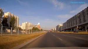 Из района Проспект Вернадского в Строгино. На машине по Москве