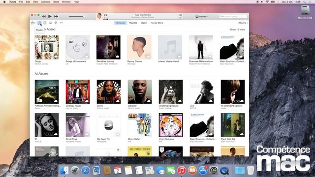 03 • Le nouveau sélecteur de médias d'iTunes 12 • Mac (tutoriel vidéo) смотреть онлайн