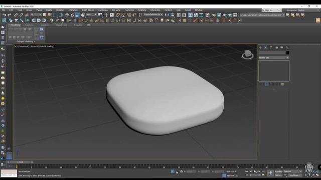 Chair modeling 3Ds MAX смотреть онлайн