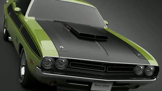 1971 Dodge Challenger TA 3D model from CGTrader.com смотреть онлайн
