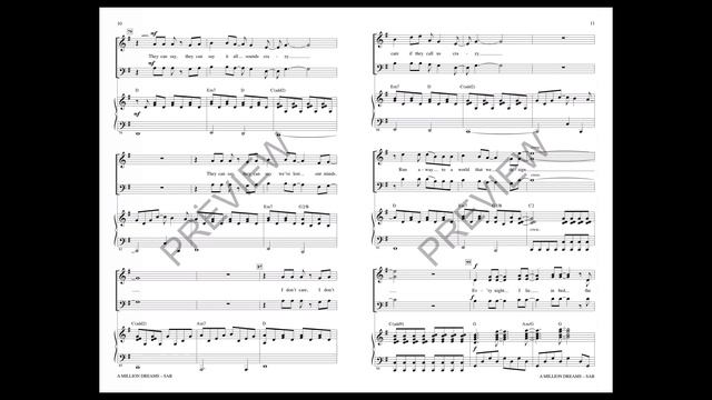 A Million Dreams (from The Greatest Showman) (SAB Choir) - Arranged by Mac Huff смотреть онлайн