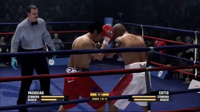 Manny Pacquiao vs Miguel Cotto (2009) Fight Night Champion Version смотреть онлайн
