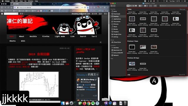 The demo of Tridactyl and Vimac for Vim user смотреть онлайн