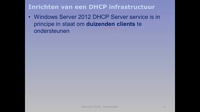 Microsoft Server 2012 70-410 lesson11 Deploying and Configuring the DHCP Service смотреть онлайн