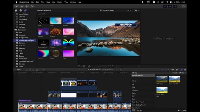 Nová verze Final Cut Pro 10.6.6, pozor na MotionVFX! смотреть онлайн