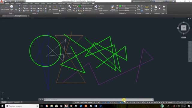 6B AutoCAD 2017 Layers Lineweight Default Adjustment смотреть онлайн