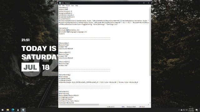 How to make your windows desktop look Professional and Elegant : Rainmeter смотреть онлайн