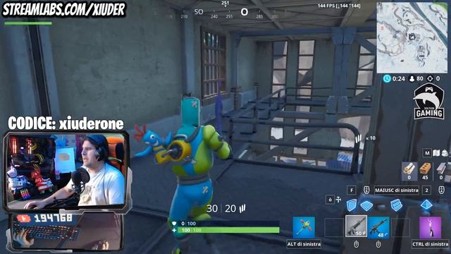 🔴 FORTNITE Lv 100 | FORTBYTE #03 DISPONIBILE! NUOVE SKIN! | CODICE ➜ xiuderone смотреть онлайн