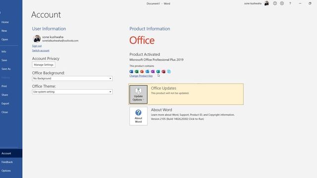Disable MS Office Update How to Do It | How to disable Microsoft office updates in window 10 смотреть онлайн