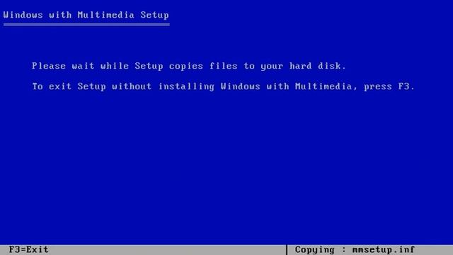 NEVER install Paradise VGA on Windows 3.0 MME 1.0 смотреть онлайн
