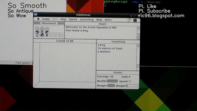Macintosh System 7 on RaspberryPi | RaspberryPi Demo смотреть онлайн