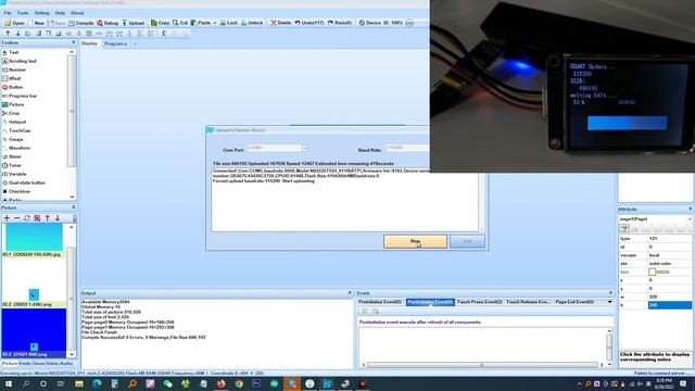 How to Program Nextion via CP2102 Serial Port Module смотреть онлайн