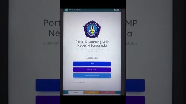 TUTORIAL MENGGUNAKAN APLIKASI CBT EXAM BROWSER UNTUK UJIAN SEKOLAH смотреть онлайн