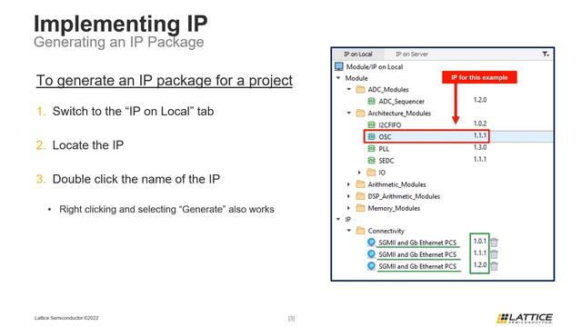 Radiant Video Series 2.4: Implementing IP смотреть онлайн