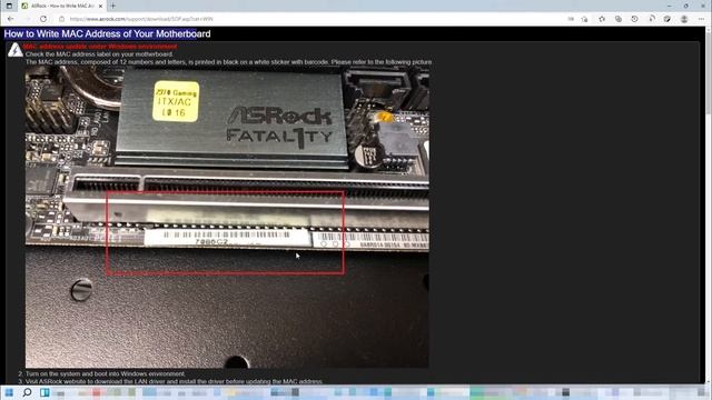 ASRock, LAN MAC Address are invalid in both CMOS and Flash 오류 смотреть онлайн