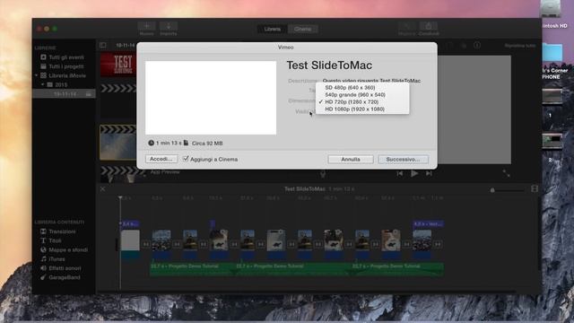 Tutorial iMovie Mac #8 (Esportazione e condivisione) смотреть онлайн