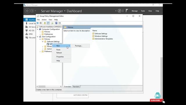 MCSA: Server 2022 | .msi Software Installation | Group Policy | GPO-04 | Part 12 смотреть онлайн