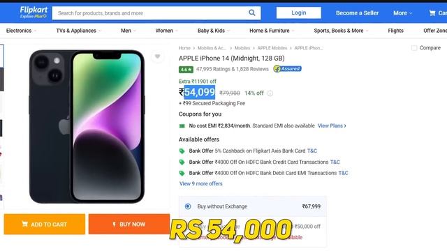 BBD sale iPhone 13 price is 41K...🔥iPhone 13 vs iPhone 14 in Flipkart BBD 2023 | iPhone Buying Guid смотреть онлайн