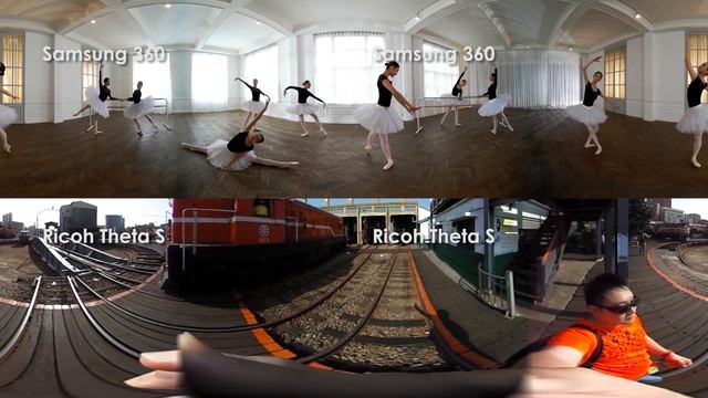 360 Experience: Samsung Gear 360 vs Ricoh Theta S (VR) смотреть онлайн