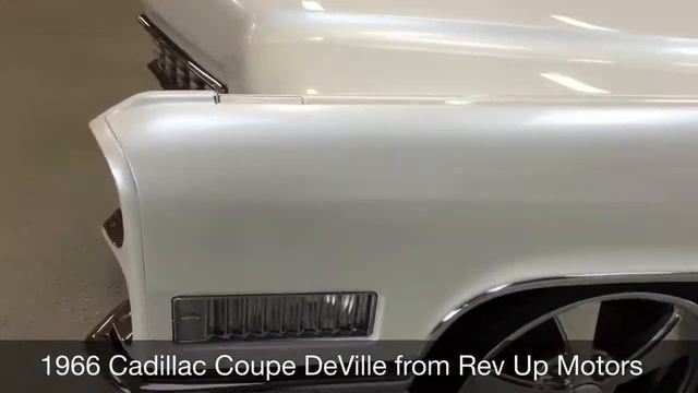 1966 Cadillac Coupe DeVille from Rev Up motors смотреть онлайн
