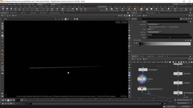 Houdini Vellum Tutorial 1 : Basic Hair Simulations смотреть онлайн