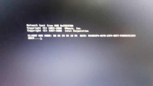 Network boot from AMD Am79c970A смотреть онлайн