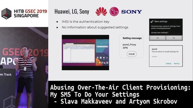 #HITBGSEC COMMSEC: Abusing Over-The-Air Client Provisioning - Slava Makkaveev and Artyom Skrobov смотреть онлайн