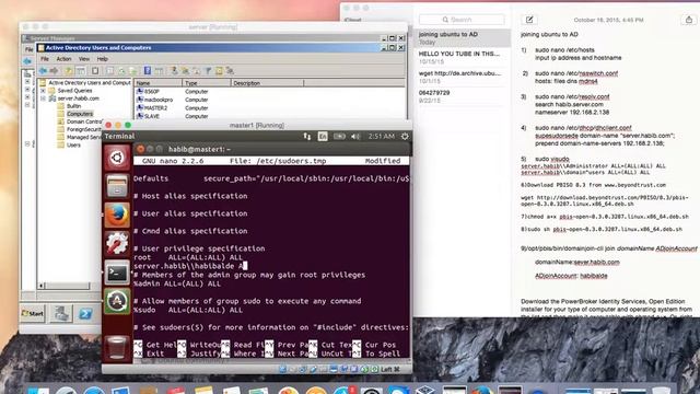 how to join ubuntu 14 04 LTS to server 2008:2012 смотреть онлайн