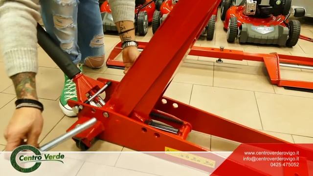 Cavalletto Cliplift Pro di Oregon per sollevare il trattorino! смотреть онлайн
