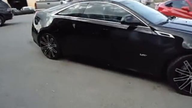 2012 CTS V COUPE ON 20" STAGGERED RUFF R955 - DONE BY FACTORY TIRE & RUBBER 416-744-1414 смотреть онлайн